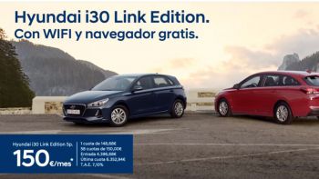 Nueva serie especial del Hyundai i30 link con navegador y WiFi gratis